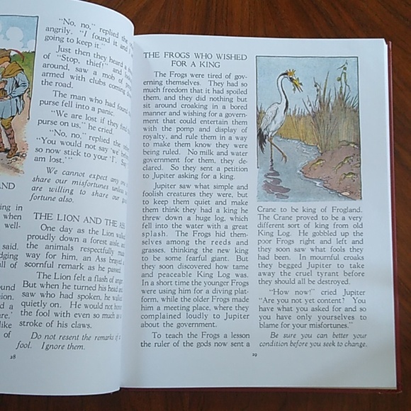 Aesops Fables Children's Picture Book Milo Winter Daycare Preschool Home Library - Picture 6 of 6